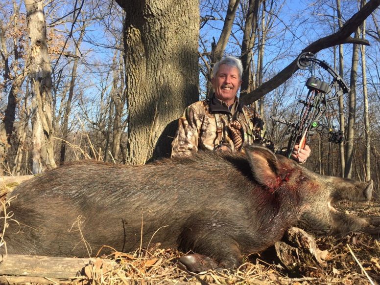 Happy hunters at Scenic View Hunting